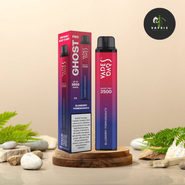 Vapes Bars Ghost Pro 2% Nicotine – 3500 Puffs Disposable Vape in Dubai